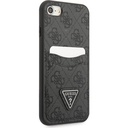 Apple iPhone 7 Uyumlu Kılıf GUESS Çift Kart Bölmeli Kapak