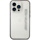 Apple iPhone 14 Pro Max Uyumlu Kılıf AMG Transparan Siyah Çerçeve Dizayn Kapak