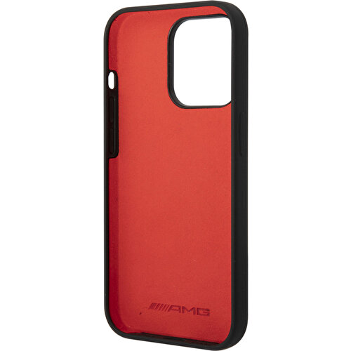 Apple iPhone 14 Pro Uyumlu Kılıf AMG Liquid Silikon Damalı Bayrak Dizayn Kapak