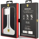 Apple iPhone 14 Pro Max Uyumlu Kılıf Ferrari Orjinal Lisanslı 296 Çizgili Dizayn Kapak