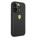 Apple iPhone 14 Pro Max Uyumlu Kılıf Ferrari Deri Delikli Dizayn Kapak