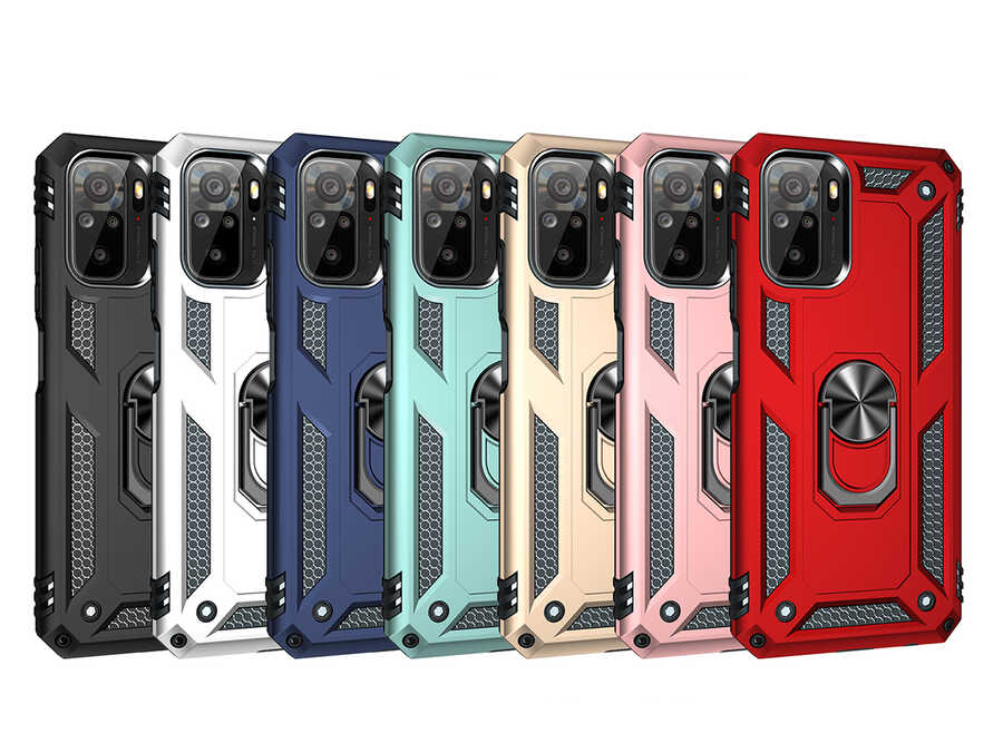 Xiaomi Poco M5S Uyumlu Kılıf Zore Vega Kapak - 1