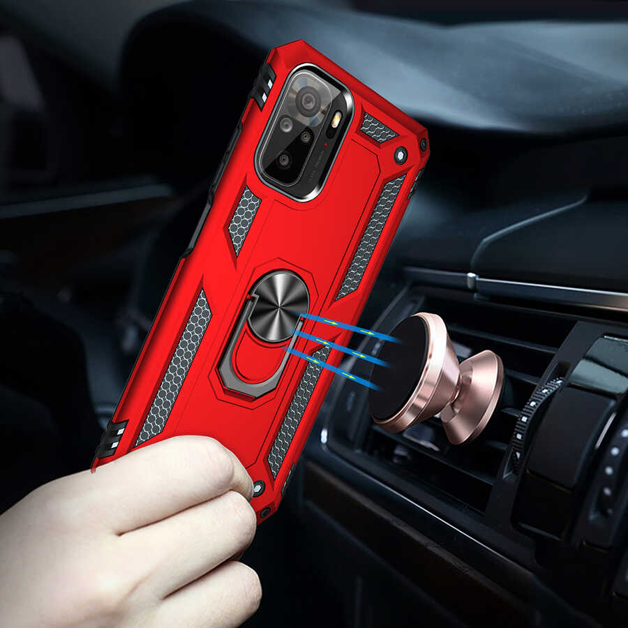 Xiaomi Poco M5S Uyumlu Kılıf Zore Vega Kapak - 7