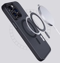 Apple iPhone 14 Pro Uyumlu Kılıf Wireless Şarj Özellikli Zore Hibrit Magsafe Kapak - 3
