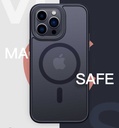 Apple iPhone 14 Pro Uyumlu Kılıf Wireless Şarj Özellikli Zore Hibrit Magsafe Kapak - 4