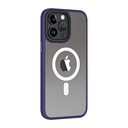 Apple iPhone 14 Pro Uyumlu Kılıf Wireless Şarj Özellikli Zore Hibrit Magsafe Kapak - 7