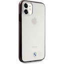Apple iPhone 11 Uyumlu Kılıf BMW Transparan Elektroplatin Kenar Kaplama Dizayn Kapak