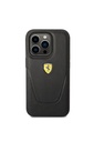 Apple iPhone 14 Pro Uyumlu Kılıf Ferrari Deri Delikli Dizayn Kapak