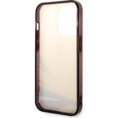 Apple iPhone 14 Pro Max Uyumlu Kılıf Ferrari Sarı İtalyan Bayrak Baskılı Dizayn Kapak