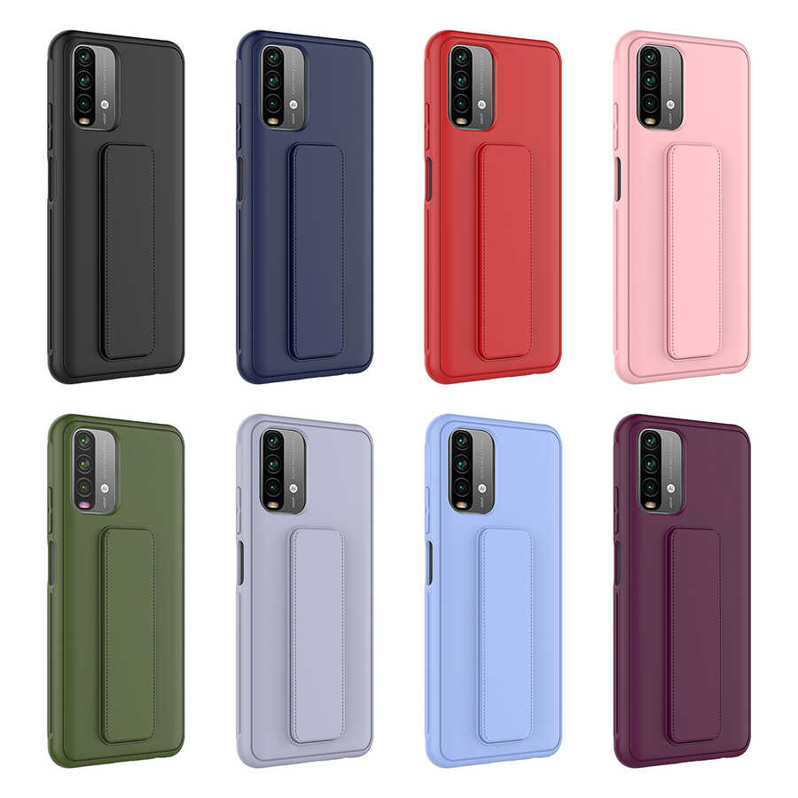 Xiaomi Poco M5S Uyumlu Kılıf Zore Qstand Kapak - 2