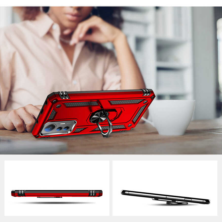 Xiaomi Mi 12 Lite Uyumlu Kılıf Zore Vega Kapak - 4