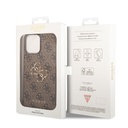 Apple iPhone 14 Pro Max Uyumlu Kılıf GUESS PU Deri Büyük Metal Logo Dizaynlı Kapak - 2