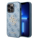 Apple iPhone 14 Pro Max Uyumlu Kılıf GUESS PU Deri Büyük Metal Logo Dizaynlı Kapak - 12