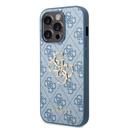 Apple iPhone 14 Pro Max Uyumlu Kılıf GUESS PU Deri Büyük Metal Logo Dizaynlı Kapak - 13