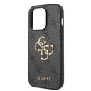 Apple iPhone 14 Pro Max Uyumlu Kılıf GUESS PU Deri Büyük Metal Logo Dizaynlı Kapak - 18