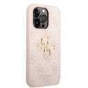 Apple iPhone 14 Pro Max Uyumlu Kılıf GUESS PU Deri Büyük Metal Logo Dizaynlı Kapak - 23