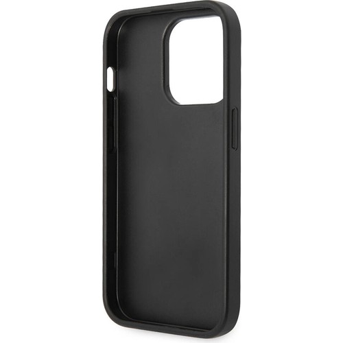 Apple iPhone 14 Pro Max Uyumlu Kılıf GUESS PU Deri Büyük Metal Logo Dizaynlı Kapak