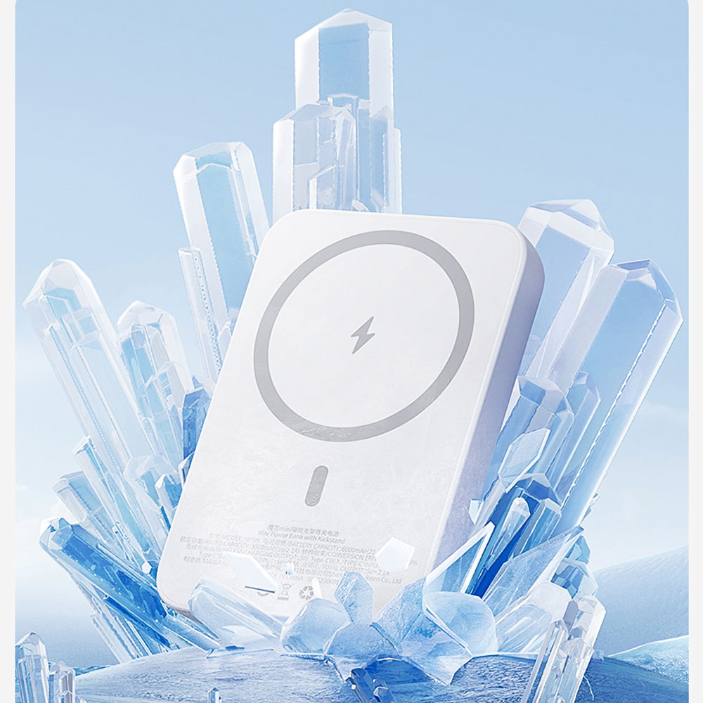 Benks MP09 Magsafe Magnetik Standlı İnce Tasarımlı Powerbank 6000mAh - 13