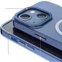 Apple iPhone 14 Uyumlu Kılıf Magsafe Şarj Özellikli Youngkit Coloured Glaze Serisi Kapak - 3