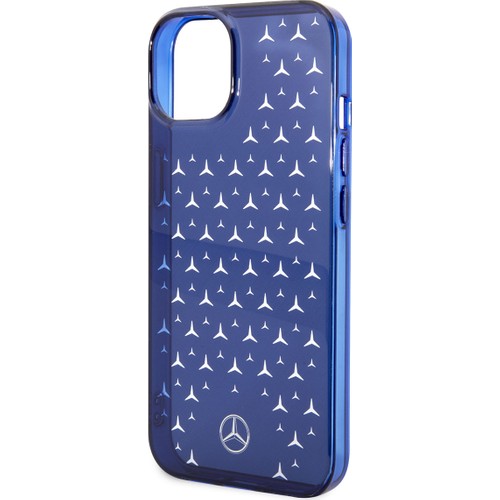 Apple iPhone 14 Plus Uyumlu Kılıf Mercedes Benz Transparan Yıldızlı Dizayn Kapak