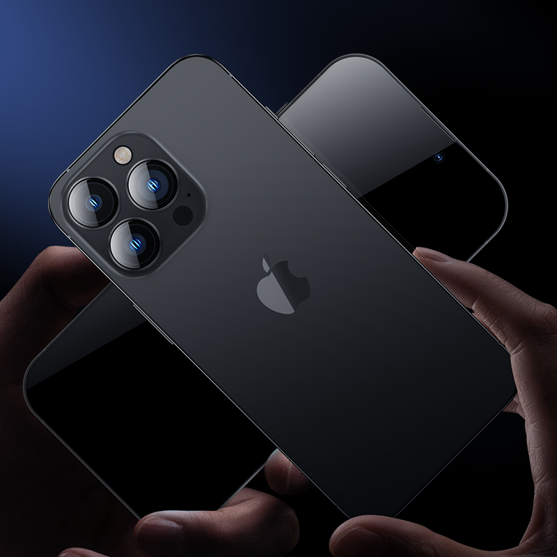 Apple iPhone 14 Pro Max Uyumlu Benks King Kong PVD Kamera Lens Koruyucu - 3