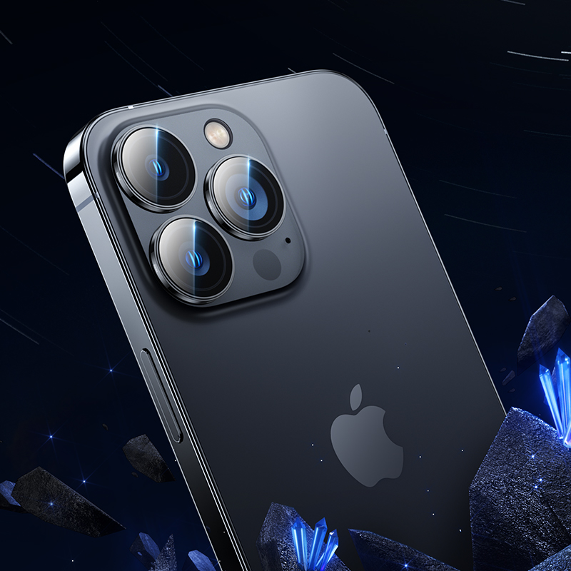 Apple iPhone 14 Pro Max Uyumlu Benks King Kong PVD Kamera Lens Koruyucu - 5
