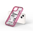 Apple iPhone 15 Uyumlu Kılıf Magsafe Şarj Özellikli Bilet Desenli Wiwu Turkey B Serisi Kapak - 4