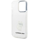 Apple iPhone 14 Pro Uyumlu Kılıf Karl Lagerfeld Transparan Choupette Dizayn Kapak