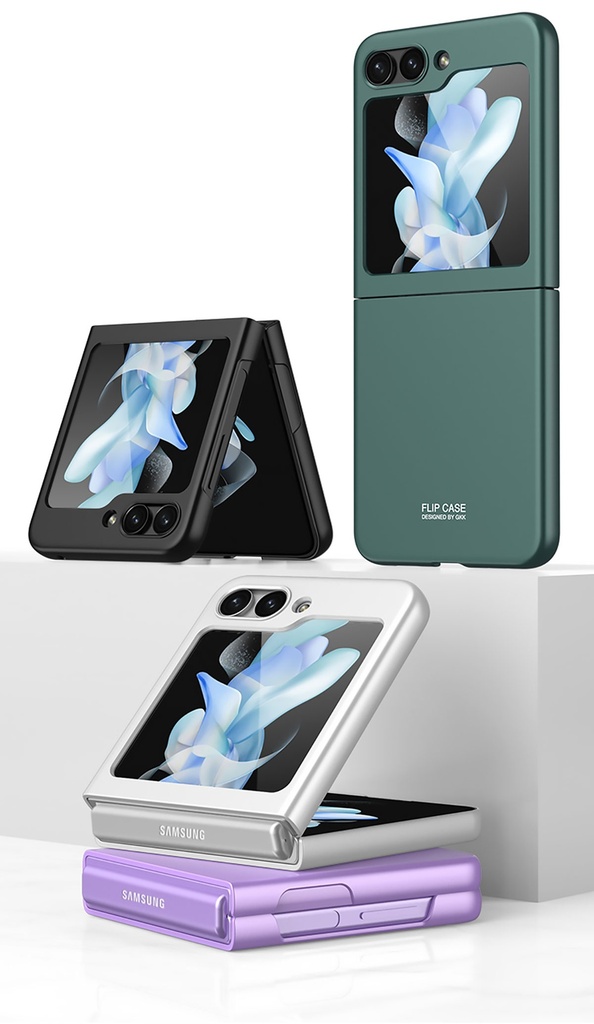 Samsung Galaxy Z Flip 5 Uyumlu Kılıf Zore Sert Kıpta Kapak - 1