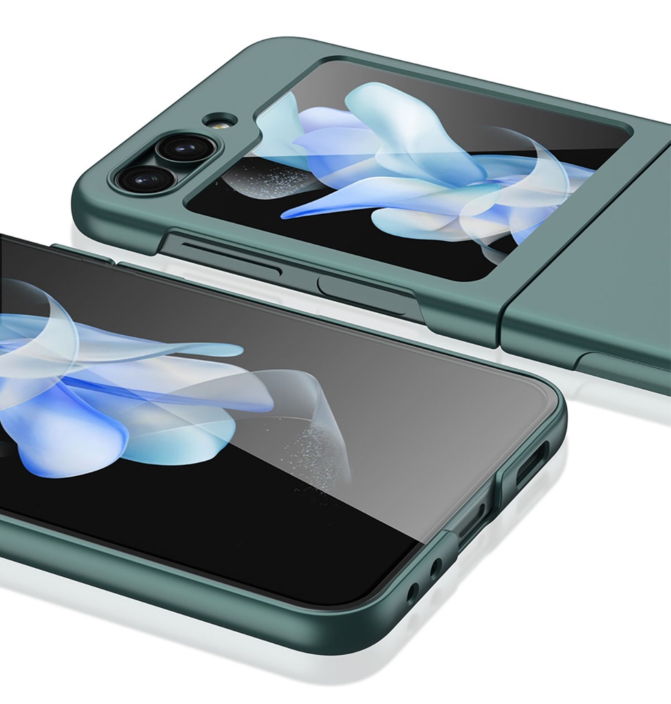 Samsung Galaxy Z Flip 5 Uyumlu Kılıf Zore Sert Kıpta Kapak - 7