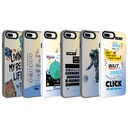 Apple iPhone 8 Plus Uyumlu Kılıf Desenli Zore Dragon Sert Kapak - 1