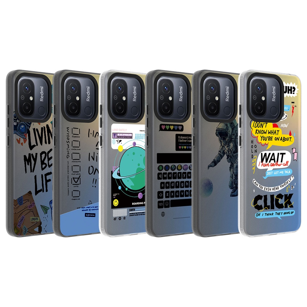 Xiaomi Redmi 12C Uyumlu Kılıf Desenli Zore Dragon Sert Kapak - 1