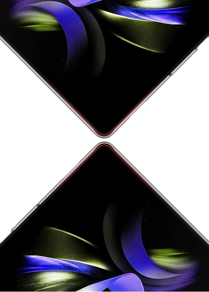 Samsung Galaxy Z Fold 5 Uyumlu Kılıf Zore Sert Kıpta Kapak - 7