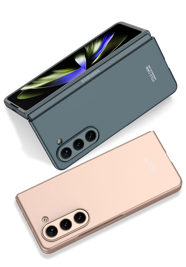 Samsung Galaxy Z Fold 5 Uyumlu Kılıf Zore Sert Kıpta Kapak - 11