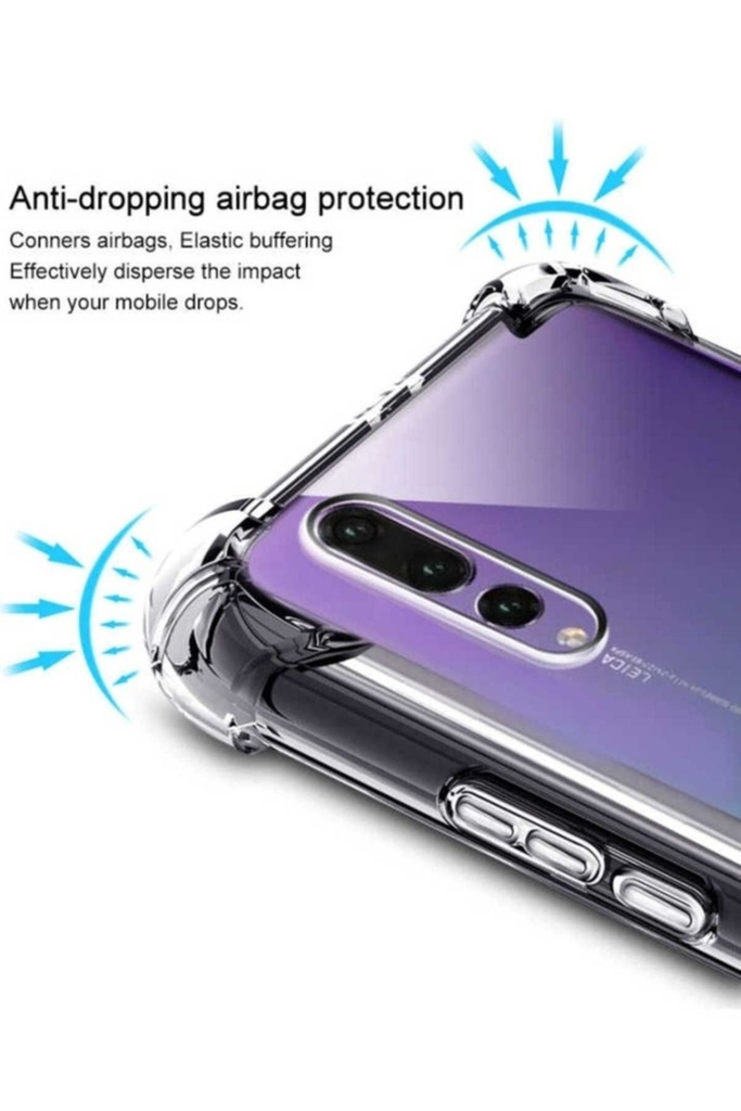 Huawei P20 Pro Uyumlu Kılıf Zore Nitro Anti Shock Silikon