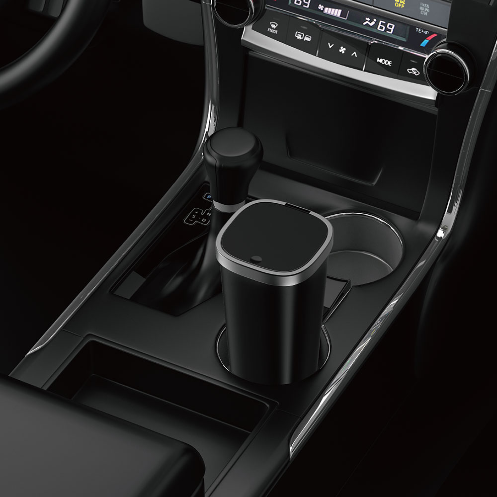 Wiwu CH020 Otomatik Kapaklı Araç İçi Mini Çöp Kutusu - 3