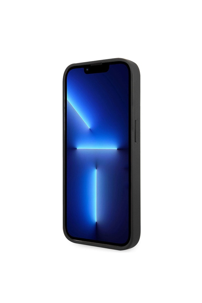 Apple iPhone 14 Pro Uyumlu Kılıf Karl Lagerfeld Parlak Taşlı Choupette Dizayn Kapak