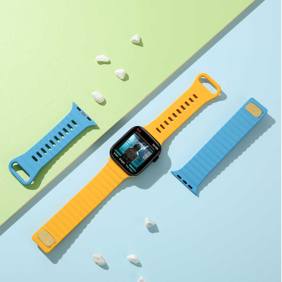 Apple Watch Ultra 49mm Uyumlu Zore KRD-73 Silikon Kordon - 2