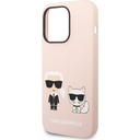 Apple iPhone 14 Pro Max Uyumlu Kılıf Karl Lagerfeld Magsafe Şarj Özellikli Silikon K&C Dizayn Kapak