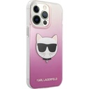 Apple iPhone 14 Pro Max Uyumlu Kılıf Karl Lagerfeld Sert TPU Choupette Dizayn Kapak