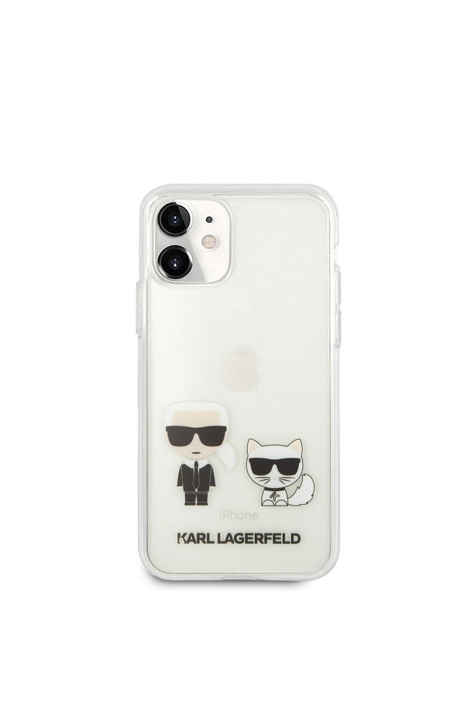 Apple iPhone 11 Uyumlu Kılıf Karl Lagerfeld Sert TPU K&C Dizayn Kapak