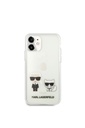 Apple iPhone 11 Uyumlu Kılıf Karl Lagerfeld Sert TPU K&C Dizayn Kapak