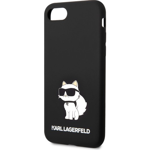 Apple iPhone 7 Uyumlu Kılıf Karl Lagerfeld Silikon Choupette Dizayn Kapak
