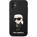 Apple iPhone 11 Uyumlu Kılıf Karl Lagerfeld Silikon Karl Dizayn Kapak