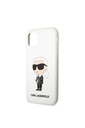 Apple iPhone 11 Uyumlu Kılıf Karl Lagerfeld Silikon Karl Dizayn Kapak