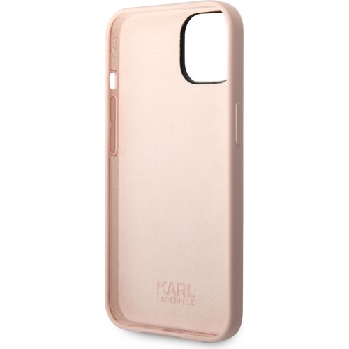 Apple iPhone 14 Uyumlu Kılıf Karl Lagerfeld Silikon Karl Dizayn Kapak