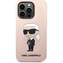 Apple iPhone 14 Pro Uyumlu Kılıf Karl Lagerfeld Silikon Karl Dizayn Kapak