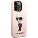 Apple iPhone 14 Pro Uyumlu Kılıf Karl Lagerfeld Silikon Karl Dizayn Kapak