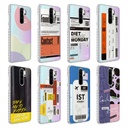 Xiaomi Redmi Note 8 Pro Uyumlu Kılıf Airbag Kenarlı Renkli Desenli Silikon Zore Elegans Kapak - 1