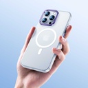 Apple iPhone 14 Pro Uyumlu Kılıf Wireless Şarj Destekli Benks Magnetik Haze Kapak - 3